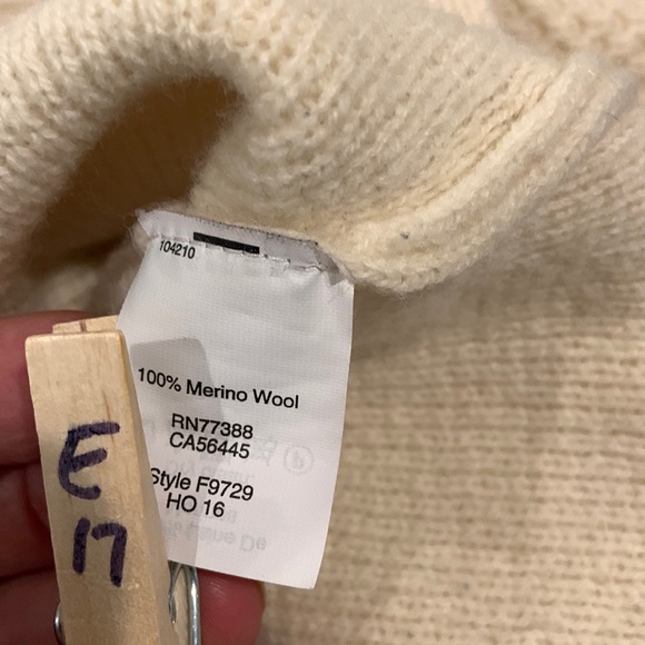 Madewell Jameson Lace Up Merino Wool Sweater - Picture 10 of 13